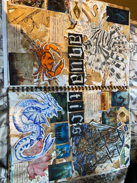 Title Designs For Projects, Art Theme Ideas Inspiration, Textile Artists Sketchbooks, Title Page Journal Ideas, Igcse Portfolio Art, Graphic Design Gcse Sketchbook Ideas, Art Titles Inspiration, A Level Design Sketchbook, Gcse Art Title Font Ideas