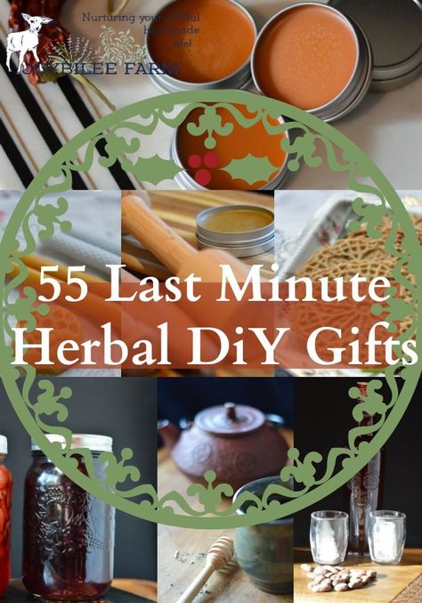 Herbal DIY gifts go a little deeper because they offer the gift of health and wellbeing plus good taste, affecting the whole body, mind, and emotions.  If you are looking for a few last minute gifts let me save you the icy streets, the traffic jams, the waiting for a parking spot, the pushing through crowds of shoppers, the waiting in lineups to pay, or waiting for the parcel to arrive.  Instead, open your herb cupboard and make these homemade herbal gifts this afternoon.  You can thank me later Holistic Homemade Gifts, Herbal Holiday Gifts, Easy Herbal Remedies, Gifts For Herbalists, Homemade Gifts Edible, Herbal Crafts Ideas, Homemade Holistic Gifts, Holistic Diy Gifts, Diy Herbal Christmas Gifts