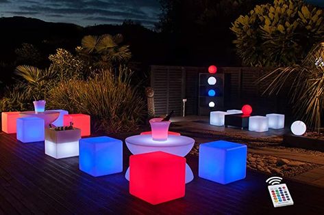 LED Cube Light: Upgraded Easy Charging LED Design; Super Bright 5.4W; High Capacity Li-battery 4400; Waterproof IP67 ; Remote control & Manual Operation; 16 RGBW colors; 8-48hrs working time.

Warranty:12 months warranty; 10 Years Experience; Free replacement of led light in warrantty! ( 24hrs online services)

Locations: Swimming pool,Hotel,Garden,Patio,Backyard,Bedroom,Restaurant, Bar,Party,Wedding,Event Decoration,Sensory Education;Rental business;Corporate annual convention Cube Chair, Led Cube, Stools, Led, Free Shipping, Furniture