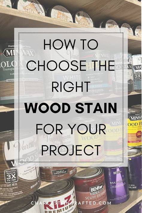 Discover how to choose the right wood stain for your project. Learn about color preferences, wood species consideration, opacity, finish, and practical tips to ensure your woodwork gets the ideal finishing touch. Different Wood Stains, Wood Stain Colors On Poplar, Best Stain For Poplar Wood, Best Stain For Pine Wood, How To Stain Wood, Stain Colors For Wood, Varathane Wood Stain Colors On Pine, Minwax Driftwood Stain On Pine, Best Way To Apply Stain To Wood