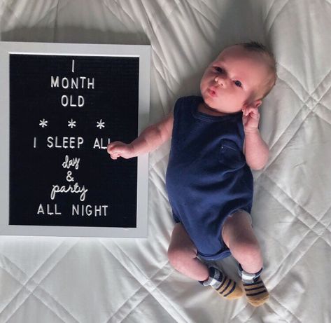 1 Month Baby Picture Ideas 1 Month Baby Picture Ideas Boy, One Month Letter Board, One Month Old Letter Board Ideas, Baby Milestones Monthly Picture Ideas Letter Board, One Month Old Photo Ideas, 1 Month Boy Photoshoot, 3 Months Old Baby Quotes, One Month Picture Ideas, One Month Milestones Baby Photos