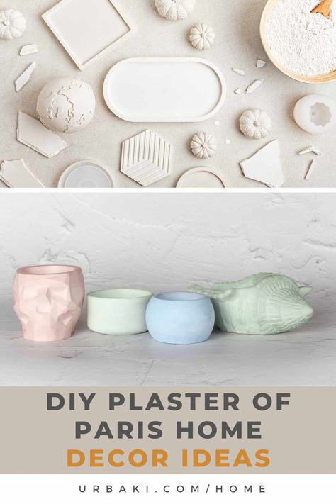 If you're looking for an affordable and creative way to breathe new life into your home decor, you're in for a treat. Plaster of Paris is a versatile material that can be used for a wide range of DIY projects. In this article, we'll explore 10 easy and charming home decor ideas that you can make at home with Plaster of Paris. We've even put together a step-by-step video tutorial to guide you through each project. Crafting Your Space: The Magic of Plaster of Paris: Plaster of Paris is a... Plaster Diy Crafts, Plaster Crafts Ideas, Diy With Plaster Of Paris, Plaster Of Paris Crafts Ideas Diy, Plaster Of Paris Crafts Diy Videos, Plaster Of Paris Home Decor Diy, Plaster Of Paris Christmas Crafts, Painting With Plaster Of Paris, Plaster Tray Diy