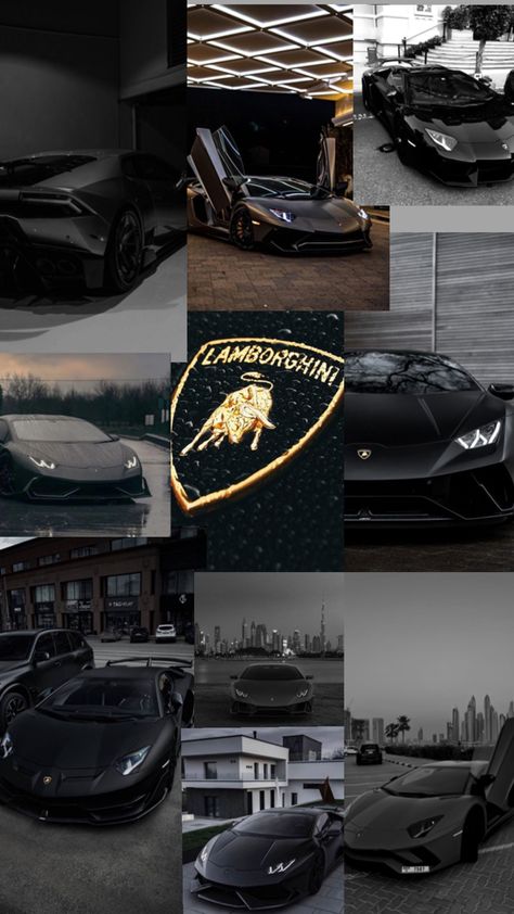 Lamborghini Wallpaper, Lamborghini Aventador Wallpaper, Matte Black Cars, Aventador Lamborghini, Super Fast Cars, Pretty Bike, Luxury Lifestyle Dreams, Classy Cars, Super Luxury Cars