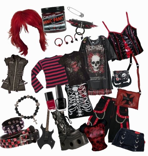 Mall goth thingsss Goth Lazy Outfits, Metal Head Aesthetic Outfits, 2000s Mall Goth Outfits, Mall Goth Clothes, Mallgoth Outfits, Mall Goth Fashion, Mall Goth Outfits, Mall Goth Aesthetic, 90s Mall Goth