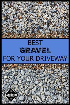 Gravel driveways are an affordable option upfront. Learn how to install a gravel driveway and which gravel works best. Best Gravel For Driveway, Gravel Driveway Landscaping, Driveway Ideas Cheap, Gravel Driveways, Gravel Drive, Driveway Edging, Circle Driveway, Gravel Parking, Diy Driveway