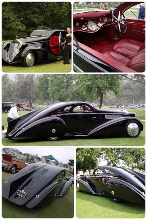 Old Rolls Royce, Art Deco Car, Retro Auto, Luxury Cars Rolls Royce, Auto Retro, Rolls Royce Phantom, Art Deco Era, Muscle Car, Hot Cars