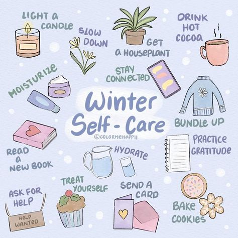 Winter Wellness, Self Care Bullet Journal, Mental And Emotional Health, Self Care Activities, Self Care Routine, Self Improvement Tips, Vitamin D, Emotional Health, Best Self