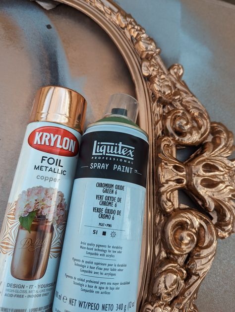 Diy Copper Patina, Faux Copper Finish, Copper Spray Paint Ideas, Metallic Copper Paint, Faux Paint Finishes, Faux Finish Painting, Copper Spray Paint, Spray Paint Projects, Green Spray Paint