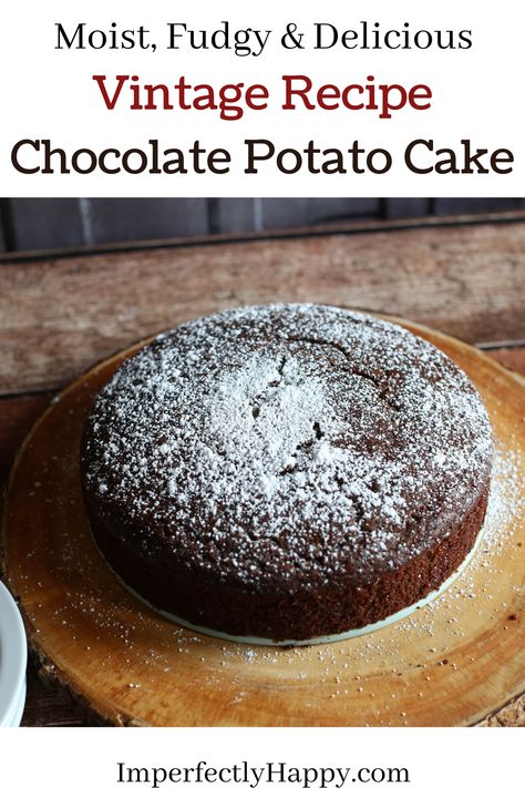 Potato Dessert Recipes White, Potato Cake Recipe Easy, Chocolate Mashed Potato Cake, Chocolate Potato Cake 1912, Desserts With Potatoes, Potato Baking Recipes, Potato Dessert Recipes, Vintage Dessert Recipes, Potato Chocolate Cake