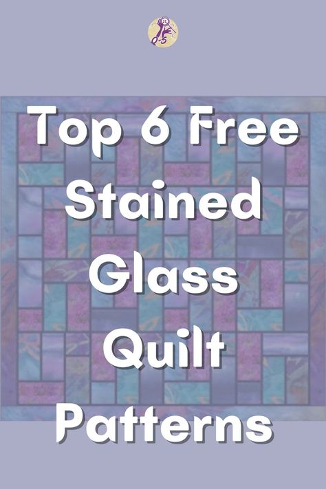 Stained Glass Quilt Patterns Free, Stained Glass Quilt Pattern, Stained Glass Quilt Patterns, Free Stained Glass Patterns, Pontoon Furniture, Easy Quilting Projects, Moon Quilt, Easy Quilting, Sewing Quilts