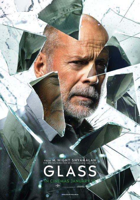 Glass Modern Movie Posters, M.night Shyamalan, Glass Movie, Night Shyamalan, Poster Movie, Movie Posters Design, Keys Art, Poster Minimalist, James Mcavoy