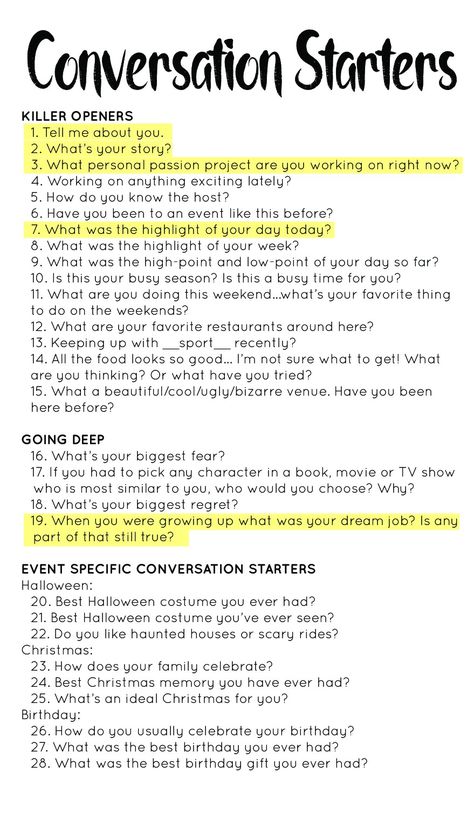 Social Questions Conversation Starters, To Get To Know Someone Questions, How To Make Convos Interesting, Morning Conversation Starters With Him, Relationship Starter Questions, Conversation Starters New Friends, New Relationship Conversation Starters, Random Conversation Topics, Friendly Questions To Ask