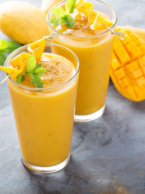 Mango Milkshake – Tasty Oven Lemon Recipes Healthy, Energy Smoothie Recipes, Mango Shake, Energy Boosting Smoothies, Mango Milkshake, Energy Boosting Foods, Mango Smoothie Recipes, High Protein Smoothies, Energy Smoothies