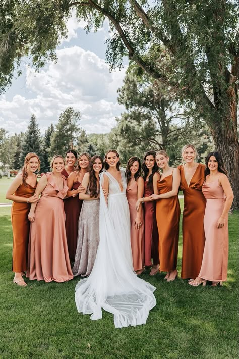 Bridesmaid Palette, Bridesmaid Color Scheme, Bhldn Bridesmaid Dresses, Fall Wedding Bridesmaids, Fall Bridesmaids, Summer Bridesmaid Dresses, Fall Palette, Fall Bridesmaid Dresses, Bridesmaid Inspiration