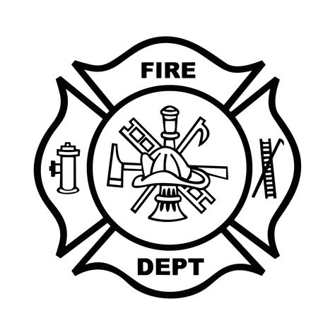 Fireman Badge, Nurses Week Quotes, Firefighter Logo, Firefighter Decals, Fire Badge, Fireman Party, Firefighter Decor, Fire Drawing, Badge Template