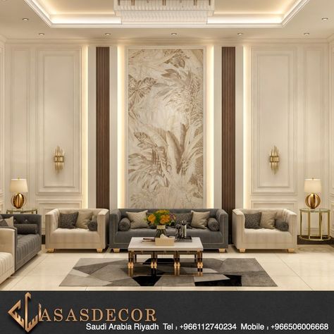 Majles Design, Drawing Room Wall Design, Drawing Room Design, Living Room Wall Designs, Drawing Room Interior, Drawing Room Interior Design, Luxury Living Room Decor, Latest Living Room Designs, Hall Interior Design