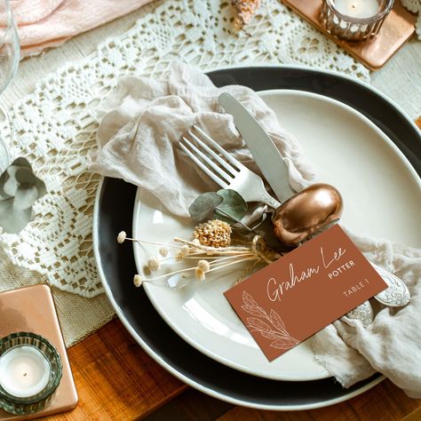 Diy wedding place cards