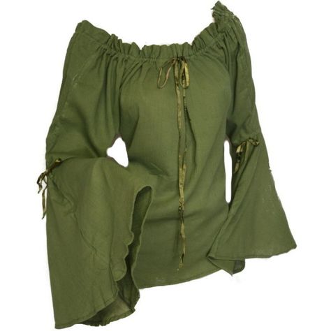 Medieval Blouse, Medieval Shirt, Pirate Shirt, Medieval Clothes, Medieval Clothing, Historical Dresses, Green Top, Vintage Victorian, Green Shirt