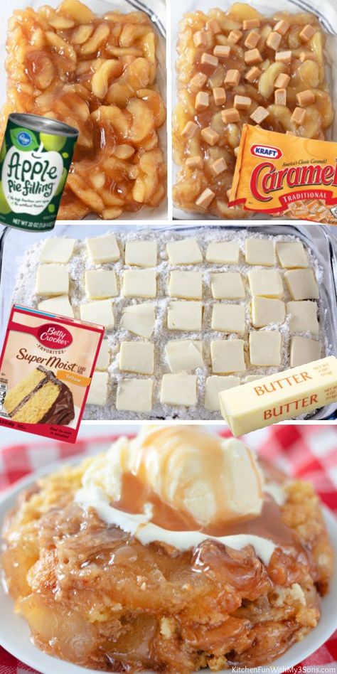 Quick Easy Desserts For Bbq, Easy To Swallow Desserts, Apple Dumplings With Canned Apple Pie Filling, Fingertips Bundt Cake, Diy Desserts Easy 3 Ingredients, Desserts For Lactose Intolerant People, Super Simple Dessert Recipes, Gala Apple Desserts Easy Recipes, Reunion Dessert Ideas