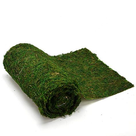 BIUOO Roll of Moss Table Runner for Woodland Wedding Decor, Green (12" x71" (30 x 180 cm)) Moss Wedding Decor, Party Garden Decoration, Moss Table Runner, Woodsy Baby Showers, Moss Table, Woodland Party Theme, Woodland Birthday Party, Girl Woodland, Super Party