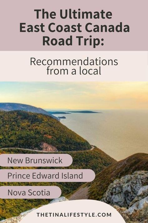 This East Coast Canada Road Trip itinerary shows you the best of what New Brunswick, Nova Scotia & Prince Edward Island have to offer. east coast travel summer canada | east coast canada cottage | east coast canada nova scotia | east coast vacation ideas canada | east coast of canada | canada east coast itinerary | east coast rv road trip canada | east coast canada travel | east coast canada road trip from toronto | road trip to east coast canada | canada travel destination ideas Canada East Coast Road Trip, East Coast Vacation Ideas, East Coast Canada Road Trip, Canada East Coast, Eastern Canada Road Trip, Road Trip Canada, Novia Scotia, Summer Canada, East Coast Canada