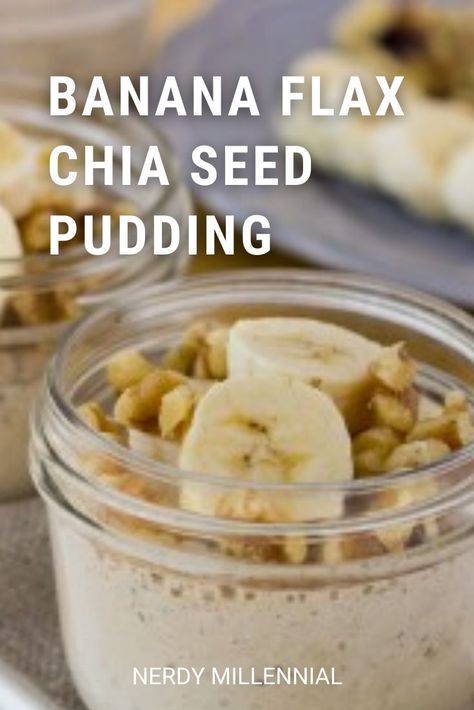 Flax Seed Pudding, Hemp Seed Recipes, Chia Seed Breakfast, Flaxseed Smoothie, Chia Pudding Recipes Healthy, Chia Seed Pudding Recipe, Chia Seed Recipes Pudding, Chia Recipe, Homemade Pudding