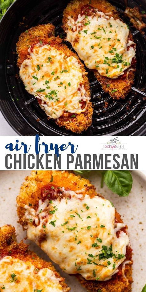 Chicken Parmesan Recipe Airfryer, How To Make Chicken Parmesan In Air Fryer, Chicken Parmesan Air Fryer Recipe Easy, Air Fryer Recipes Chicken Parmesan, Best Chicken Parmesan Recipe Air Fryer, Chicken Tender Parmesan Recipe Air Fryer, Gluten Free Chicken Parmesan Air Fryer, Parmesan Chicken Airfryer, Chicken Parm In The Air Fryer