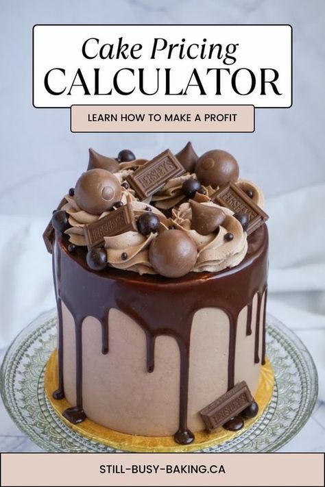 How to Price A Cake: Cake Pricing Guide Professional Cakes Recipe, Serving Size Chart Cake, Oil Vs Butter In Cakes, Pricing For Cakes, How To Price A Cake, What Size Cake Board To Use, How Much To Charge For Cakes, Pricing Cakes Chart, How To Price Cakes