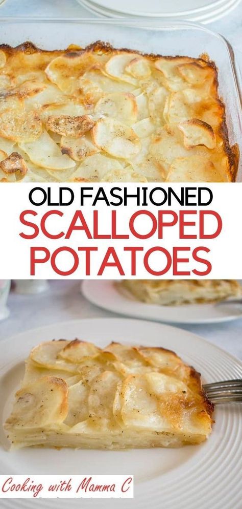 Moms Scalloped Potatoes, Never Fail Scalloped Potatoes, Scalloped Potatoes Recipe Crockpot, East Scalloped Potatoes, Easy Scappoled Potatoes Recipes, Carnation Scalloped Potatoes, Carnation Milk Scalloped Potatoes, Heavy Cream Scalloped Potatoes, Recipe Scalloped Potatoes