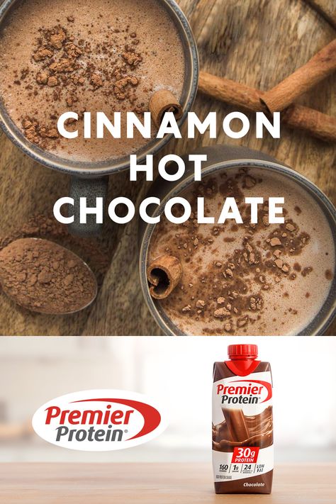 Bariatric Hot Drinks, Ww Hot Chocolate Weight Watcher Recipes, Premier Protein Recipes Chocolate, Premier Chocolate Protein Shake Recipes, Premier Protein Hot Chocolate, Hot Coffee With Premier Protein Shake, Premier Protein Hot Coffee Recipes, Chocolate Premier Protein Recipes, Chocolate Premier Protein Shake Recipes