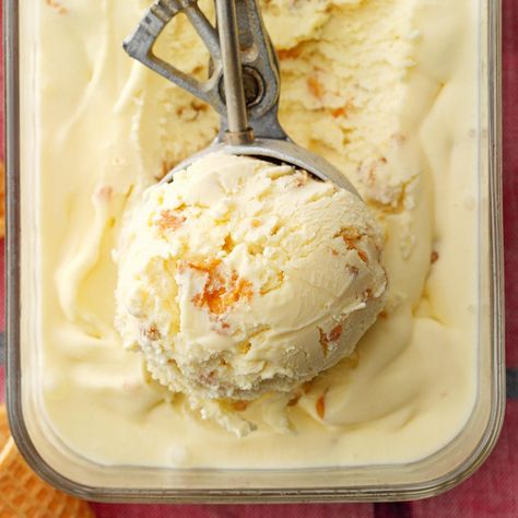 Bourbon Ice Cream, Lemon Ice Cream, Peach Ice Cream, Postre Keto, No Churn Ice Cream, Ice Cream Recipe, Ice Cream Maker, Homemade Ice, Homemade Ice Cream