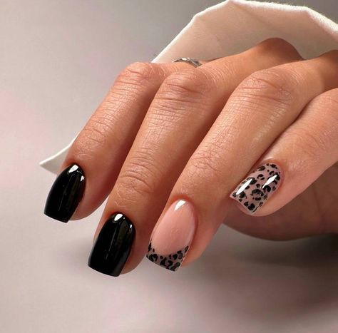 Leopard Nail Designs, Cheetah Nail Designs, Fall Nail Ideas, Leopard Print Nails, Subtle Nails, Nails Today, Casual Nails, Leopard Nails, Fall Nail