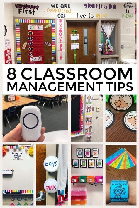 Classroom management and thinking through how my classroom will run is more important than the decorations and arrangement! Do you agree? My classroom has several different strategies set up; and as needed, I will adjust accordingly as my students arrive and I learn their needs. Today, I have 8 Classroom Management Tips for you to … Classroom Management Elementary, Teaching Classroom Management, Tips For Teachers, Classroom Hacks, Classroom Behavior Management, Elementary Classroom Decor, Classroom Management Tips, Classroom Management Strategies, Classroom Organisation