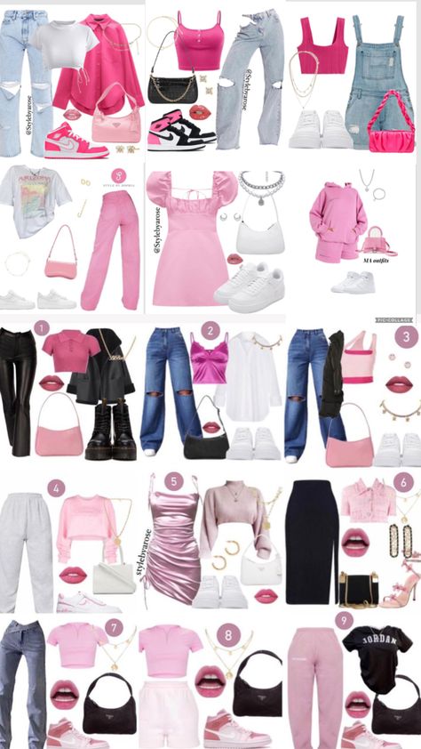 Barbie Inspired Casual Outfits, Barbie Era Outfits, Basic Barbie Outfit, Barbie Outfit Spirt Week, Barbie Outfits For Hoco Week, Barbenheimer Outfit Spirit Week, Barbie Simple Outfit, Barbie Type Outfit, How To Dress Like Barbie For School