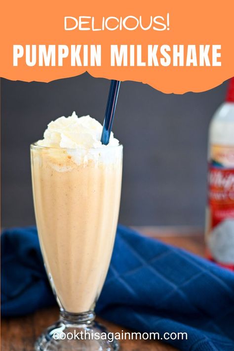 Pumpkin Spice Frosty Recipe, Pumpkin Cheesecake Shake, Pumpkin Shake Recipe, Pumpkin Breakfast Shake, Pumpkin Pie Shake Recipe, Pumpkin Spice Milkshake Recipe, Pumpkin Milkshake Recipe, Pumpkin Shake, Pumpkin Spice Milkshake