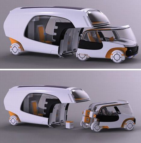 motorhome car camper hybrid  YES, Please! Hybrid Camper, Auto Design, Car Camper, Lake Food, Smart Car, Futuristic Cars, Concept Car, Transportation Design, Vehicle Design