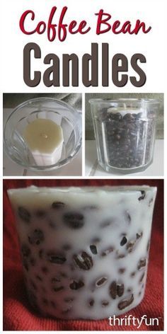 Coffee Bean Tree, Homemade Candle Recipes, Coffee Bean Candle, Candles Coffee, Coffee Bean Art, Diy Candles Easy, Diy Candles Homemade, Homemade Scented Candles, Soya Mumu