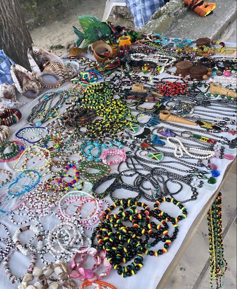 Jamaica Aesthetic, Jamaica Travel, Pearl Stone, Craft Making, Jewelry Bracelet, Jamaica, Fashion Jewelry, Necklaces, Beads