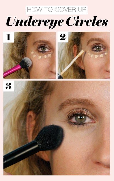 How to best use concealer to cover up undereye circles Apply Concealer, Concealer Pencil, Under Eye Makeup, Make Up Braut, How To Apply Concealer, Concealer For Dark Circles, Best Concealer, Dark Circles Under Eyes, Dark Under Eye