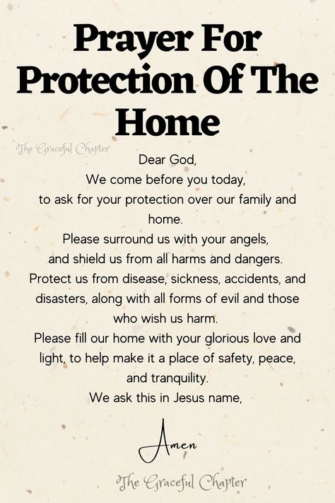 Pray Of Protection, Declarations For The Protection Of My Family, Pray For Protection Families, Prayers For My Home House, Prayers For Your Home Scriptures, House Prayers Bless This, Praying For Your Safety And Protection, Protection Prayers Spiritual, Bible Verse For Safety And Protection