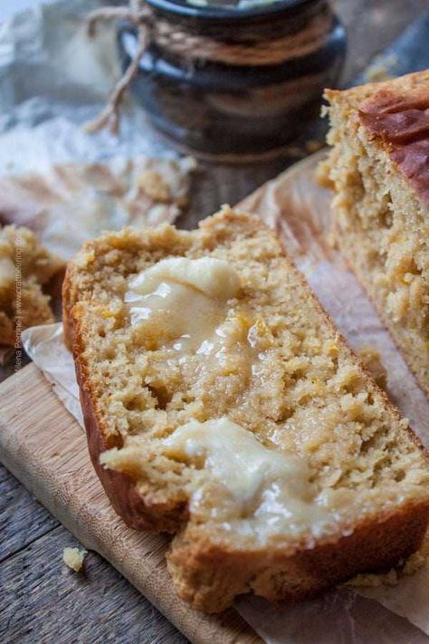 Recipes With Beer, Peach Beer, Pumpkin Beer Bread, Baking With Beer, Honey Beer Bread, Homemade Honey Butter, Breakfast Loaf, Compound Butters, Peach Bread