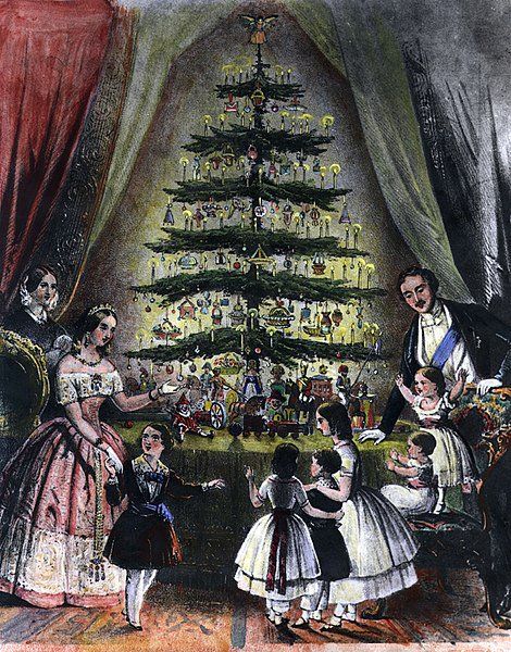 The significance of using trees on Christmas. Very insightful. Origin Of Christmas, Štědrý Den, National Christmas Tree, Victorian Christmas Tree, Pagan Symbols, Royal Christmas, Christmas Trivia, Old Fashioned Christmas, Prince Albert