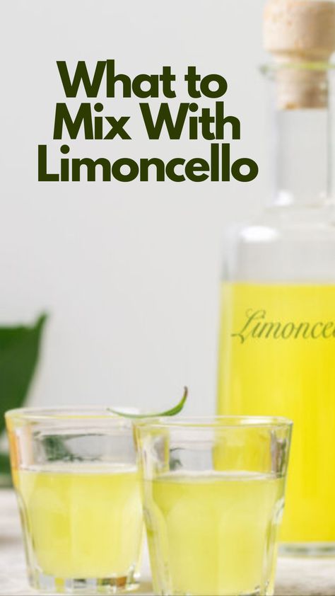 What To Mix With Limoncello Authentic Limoncello Recipe, Italian Limoncello Recipe, August Recipes, Limoncello Drinks, Mocktails Recipes, Italian Limoncello, Limoncello Cocktails, Drink Making, Making Limoncello