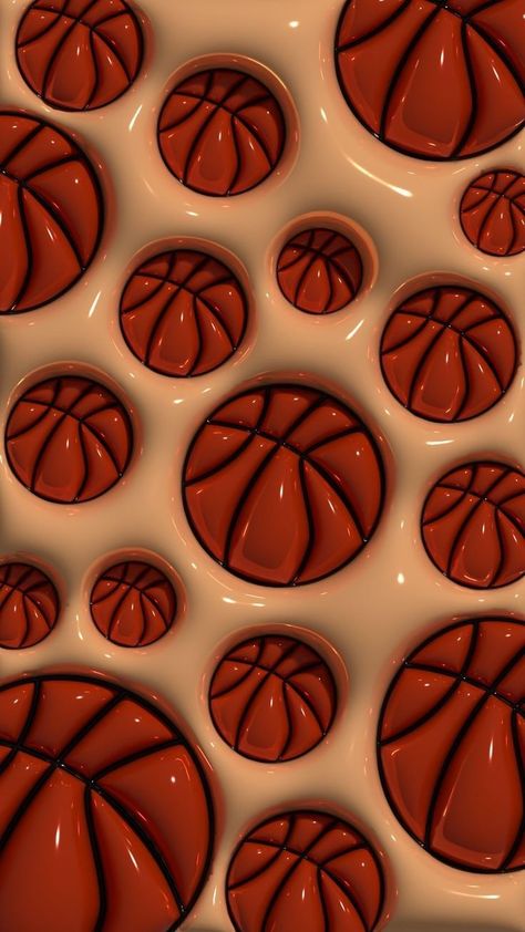 Puff Wallpaper, Tatuaje Hello Kitty, Wallpaper Basketball, Cool Basketball Wallpapers, Basketball Aesthetic, 3d Wallpaper Cute, 3d Wallpaper Iphone, Iphone Ideas, Jelly Wallpaper