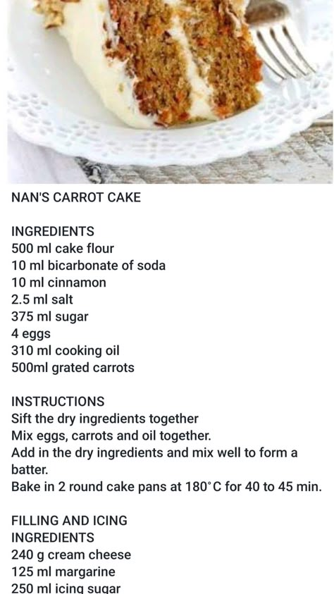 Carrot Cake Easy Carrot Cake Recipe Simple, Carrot Cake Receta, Classic Carrot Cake Recipe, Carrot Cake Recipe Homemade, Carrot Cake Recipe Easy, Banana Bread Recipe Moist, Easy Carrot Cake, Best Carrot Cake, Cookie Recipes Homemade