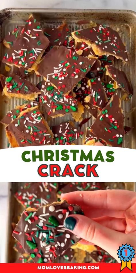 Christmas Recipes Dessert, Cookie Recipe Christmas, Toffee Cookie Recipe, Christmas Candy Easy, Easy Christmas Candy Recipes, Christmas Cookie Recipes Holiday, Cracker Toffee, Toffee Cookies, Christmas Baking Recipes