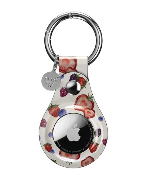 Car Keys Keychain Ideas, Airtag Keychain, White Keychain, Airtag Case, Car Deco, Wildflower Cases, Apple Airtag, Car Essentials, Cute Car Accessories