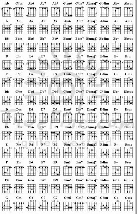 Basic Guitar Chords Chart, Electric Guitar Chords, All Guitar Chords, Songs Guitar, Guitar Tabs Acoustic, Acoustic Guitar Chords, Chords Guitar, Guitar Songs For Beginners, Learn Guitar Chords