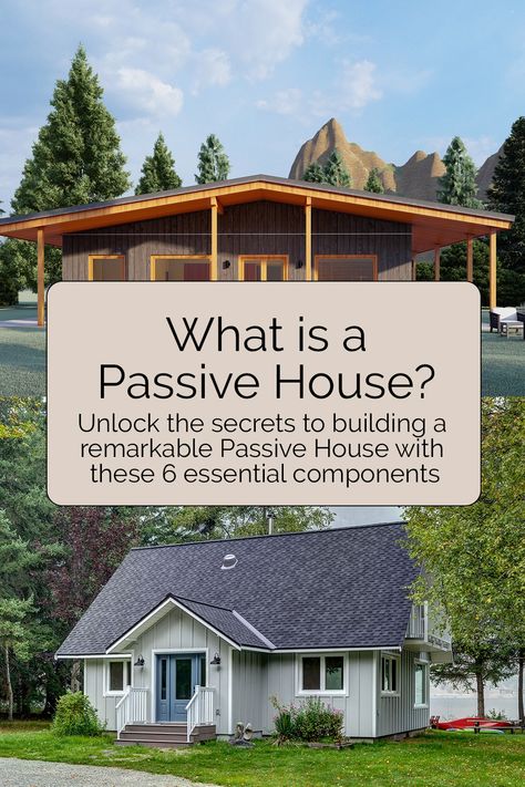 Passive Housing Design, Ergonomic House Design, Sustainable Home Building, Low Maintenance House Design, Passive Home Plans, Selfsustainable House, Passive Home Design, In Ground House, Passive House Floor Plans