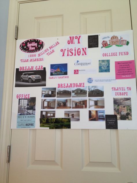 My #Vision Board  www.mythirtyone.comdanat Vision Board Ideas On Poster Board, Simple Vision Board, Vision Board Sample, Vision Board Ideas Examples, Vision Board Project, Vision Board Themes, Creative Vision Boards, Dream Boards, Write The Vision